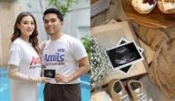 Aaliyah Massaid umumkan kehamilan pertamanya (Instagram Thariq Halilintar).