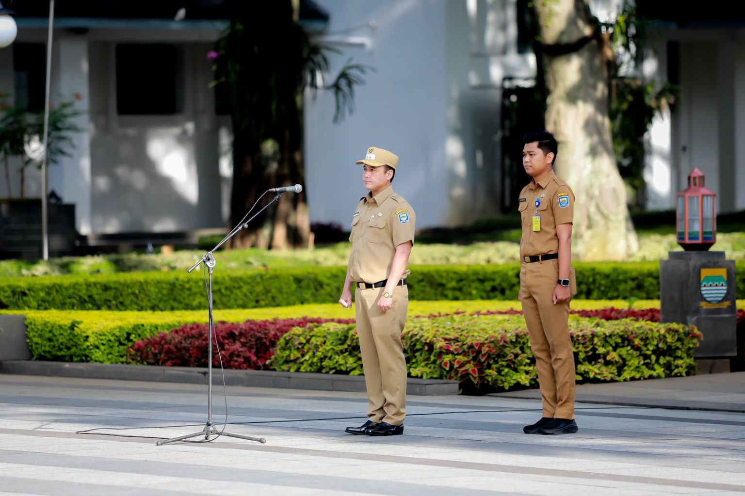 Pimpin Apel Perdana, Wakil Wali Kota Serukan Sinergi Wujudkan Visi Bandung Utama (dok Pemkot Bandung).