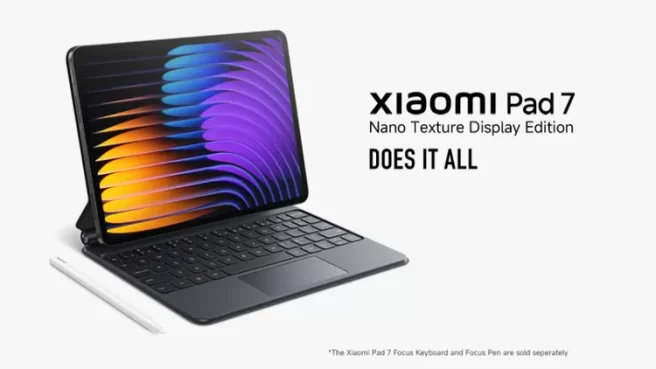 Xiaomi Pad 7 Nano Texture Display Edition