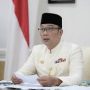 3 poin pernyataan resmi Ridwan kamil untuk media melalui selembar kertas (istimewa).