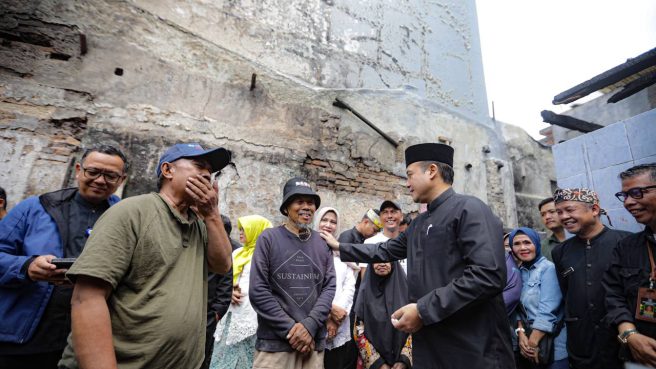 Pemkot Bandung Komitmen Bangun Kembali Rumah Warga Kelurahan Regol yang Terbakar (dok).