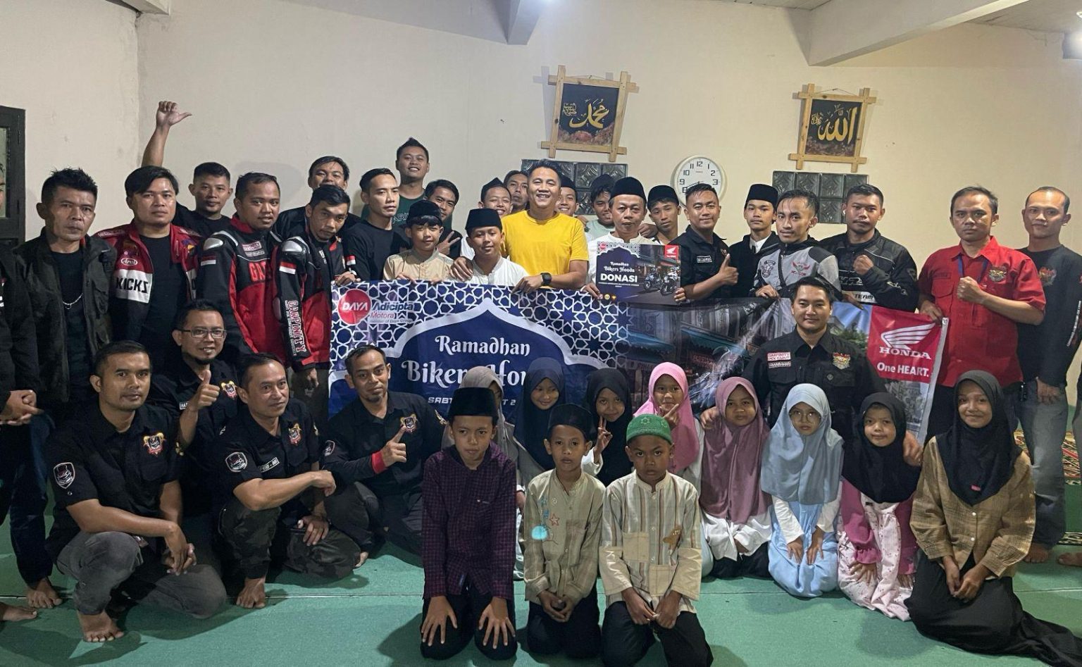 Ramadhan Bikers Honda Menguatkan Silaturahmi dan Kepedulian Sosial (dok Honda).