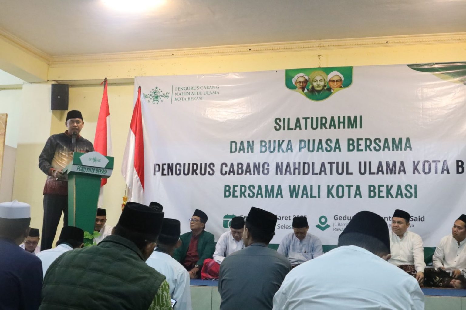 Wali Kota Bekasi Silaturahmi Sekaligus Buka Bersama PCNU Kota Bekasi (dok Pemkot Bekasi ).