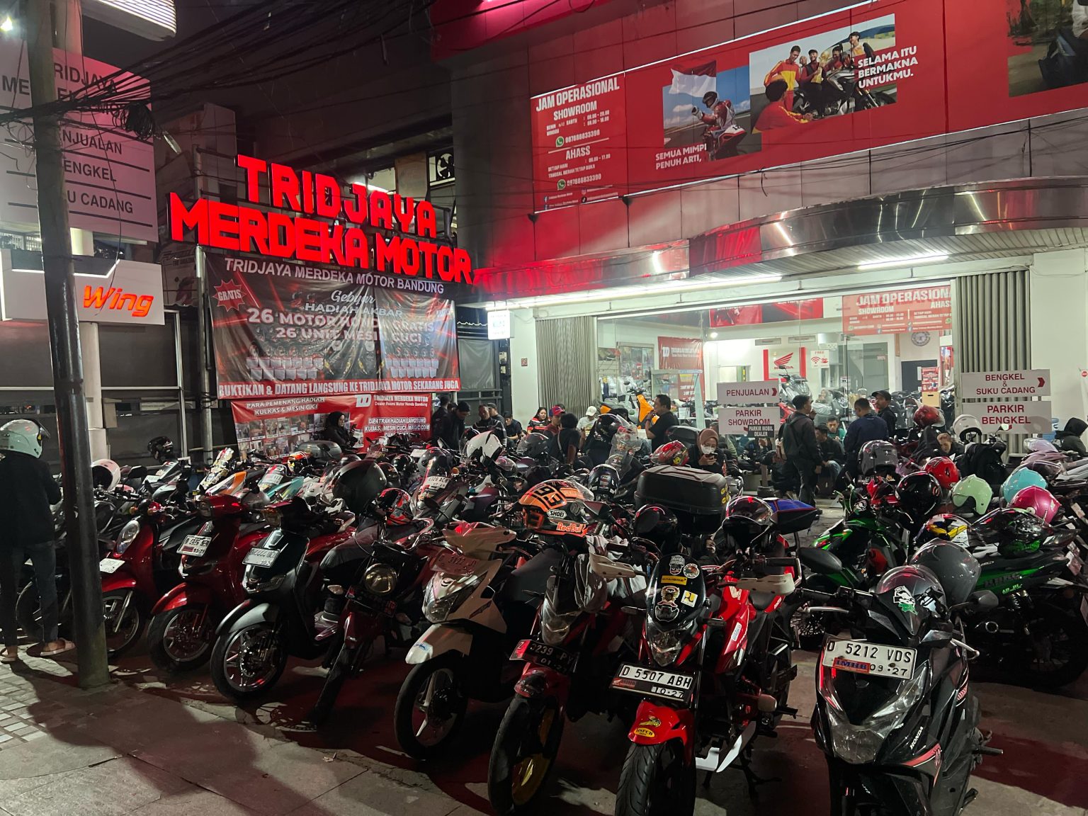 Kopdar dan Halal Bihalal Keluarga Besar Ikatan Motor Honda Bandung (dok Honda).