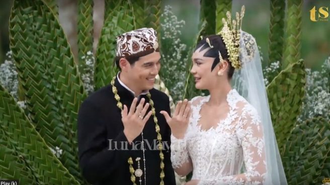 Akad Nikah Maxime Bouttier dan Luna Maya (YouTube TS Media)