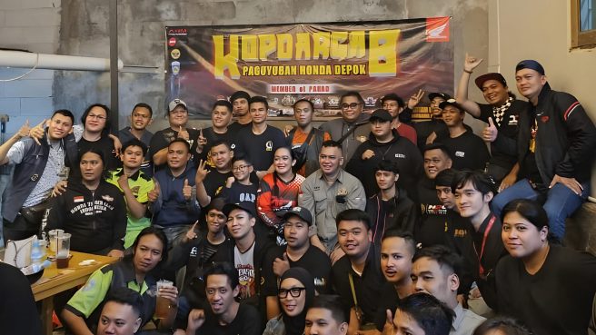 Keseruan Ratusan Bikers Padati Kopdargab PAHAD di Depok (dok Honda)