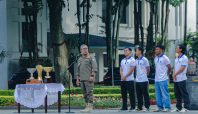 Pemkot Bandung gelar apel pengamanan konvoi Persib Juara Liga 1 (dok Pemkot).