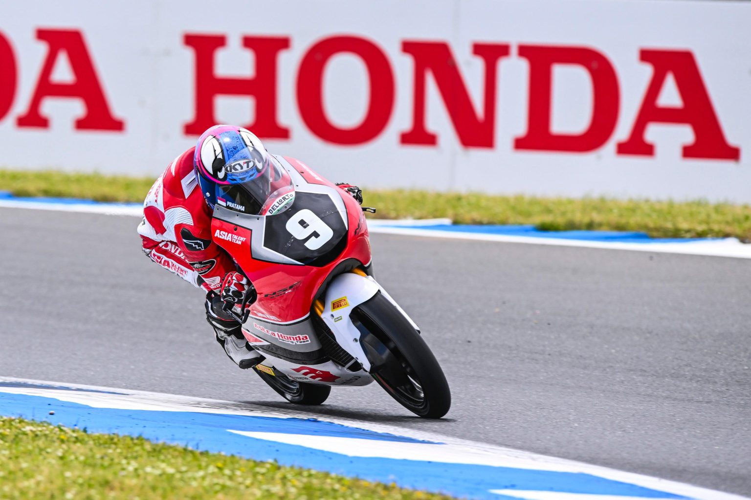 Ramadhipa Melesat Cetak Sejarah Kibarkan Merah Putih di Portugal (dok Honda).