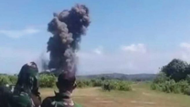 Warga sipil korban ledakan amunisi di Kabupaten Garut (dok TNI AD).