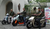 Tiga Juara Modifikasi Hadirkan Karya Perdana pada Motor Listrik Honda (dok Honda).