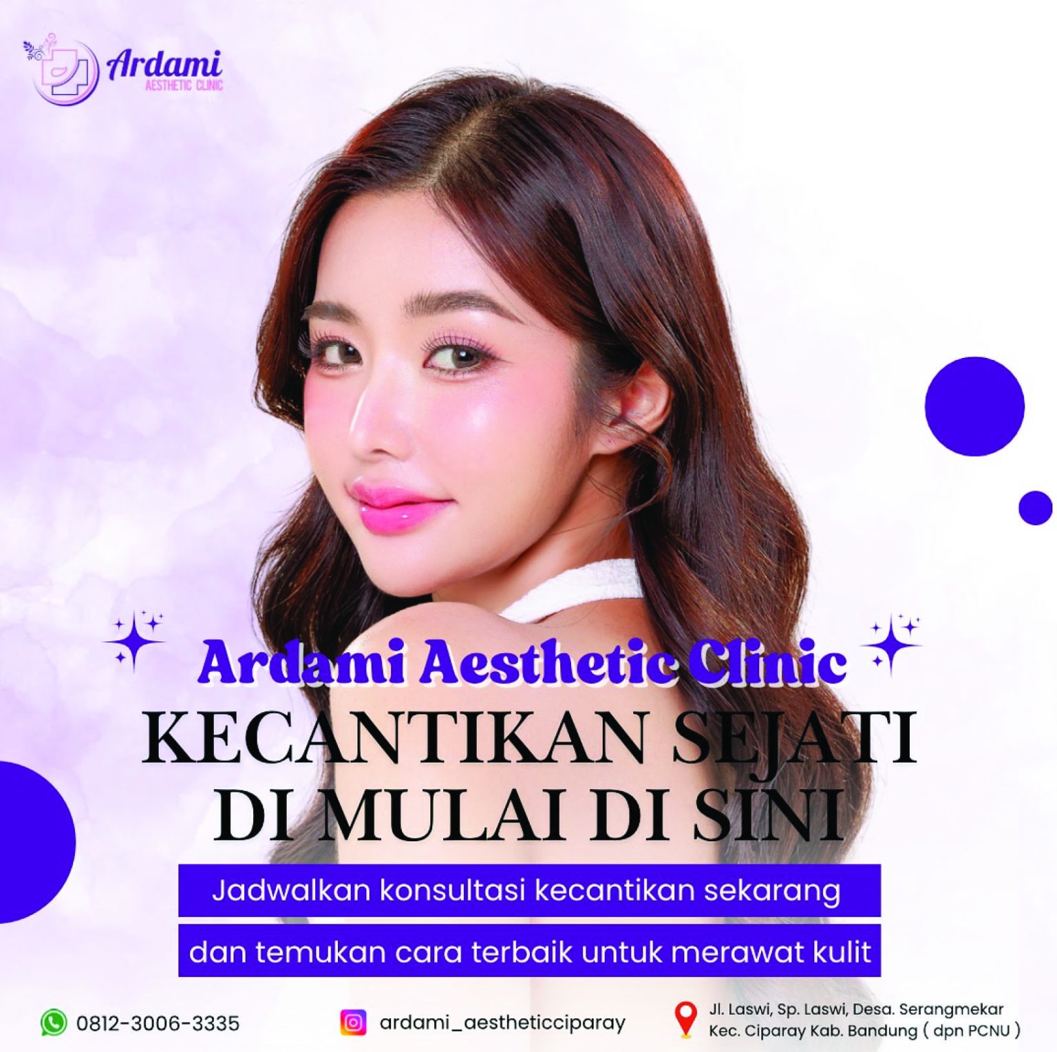 Ardami Aesthetic Clinic Hadir Sebagai Klinik Kecantikan Paling Terpercaya dan Terlengkap di Majalaya – Kab Bandung (Instagram Ardami Aesthetic Clinic).