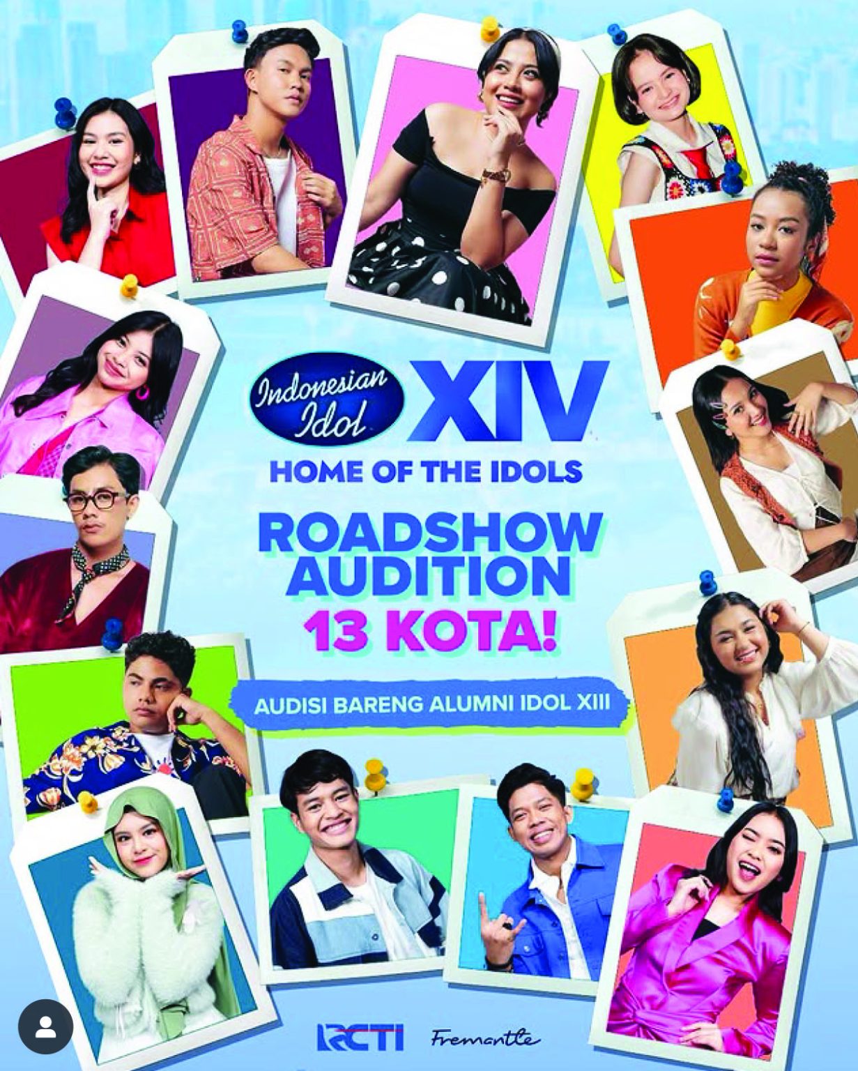 Audisi Indonesian Idol Season 14 kembali hadir (Instagram Indonesian Idol).