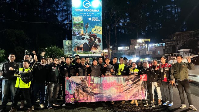 Nocturnity Riding Warnai Malam Bandung Bersama HPCI Korwil Jabar (dok Honda).