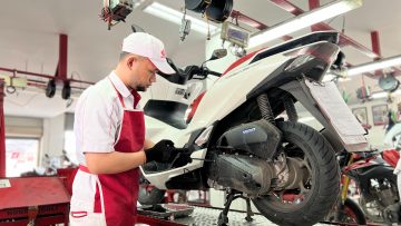 Manfaat Jika Melakukan Perawatan dan Pemeriksaan Sepeda Motor Secara Rutin (dok Honda).