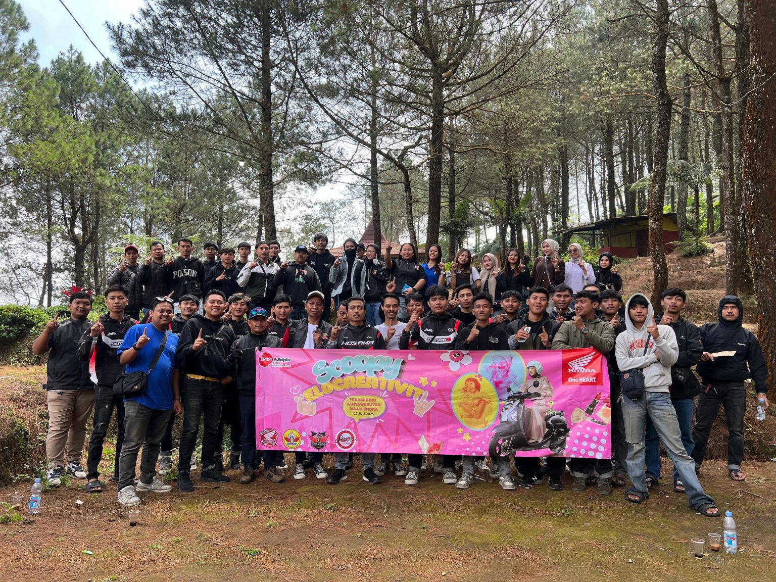 Honda Scoopy Majalengka Meriahkan Gelaran Scoopy Velocreativity (dok Honda).
