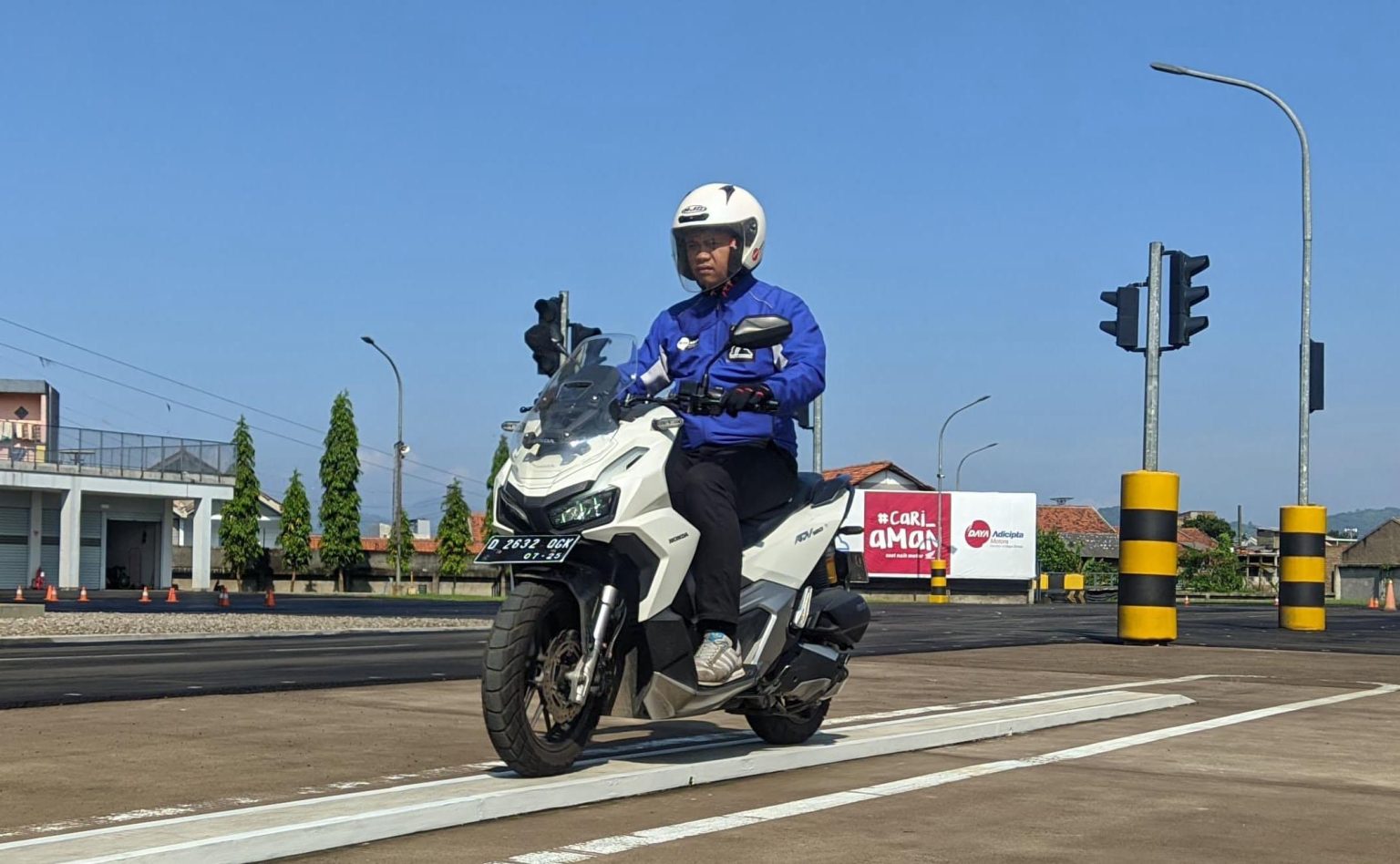 Jangan Asal Gas, Jaga Keseimbangan Biar #Cari_Aman (dok Honda).