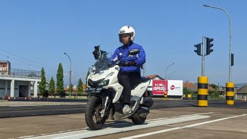 Jangan Asal Gas, Jaga Keseimbangan Biar #Cari_Aman (dok Honda).
