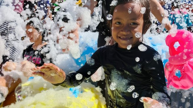 Karang Setra Waterland Memberikan Diskon 30 persen selama libur sekolah (Rizki Oktaviani-Prolitenews).