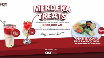 Promo Spesial F&B Agustus di The café By FOX, Rasakan Cita Rasa Nusantara Hanya di Bulan Kemerdekaan (dok Fox Lite).