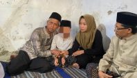SM dan D meminta maaf ke Ahmad Zuhdi guru madrasah diniah usai viral di media sosial (TribunJateng).