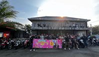 Ilustrasi pebalap muda Agam Abdillah dari tim Honda Daya Jayadi Racing Team saat meraih juara kedua di Kejurnas Motoprix 2025 Region B di Surabaya