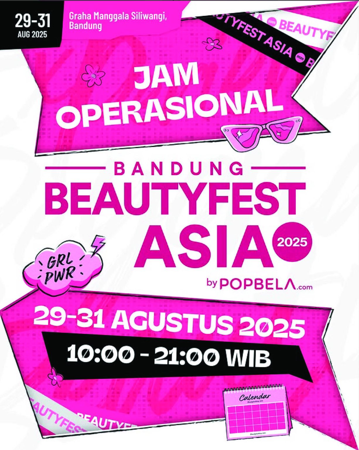 BeautyFest Asia 2025 hadir di Kota Bandung jangan lewatkan Flash Salenya (Instagram BeautyFast.Asia).
