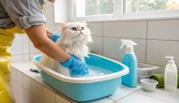 Memandikan Kucing