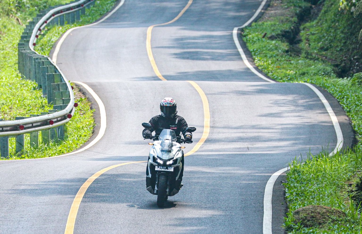 Tips Memilih Jalur Touring yang Aman dan Nyaman (dok Honda).