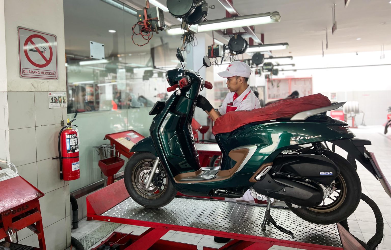 6 Tips Merawat Motor Honda Agar Tetap Prima dan Nyaman Digunakan (dok Honda).