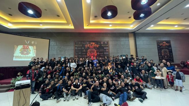 CBR Club Bandung Rayakan 2 Dekade Kebersamaan, “Two Decades of Brotherhood With No Limits” (dok).