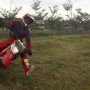 Cara Menikung Aman di Lintasan Tanah untuk Pengendara Offroad (dok Honda).