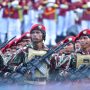 HUT TNI ke-80 di kawasan Monas Jakarta Pusat (TNI AD).