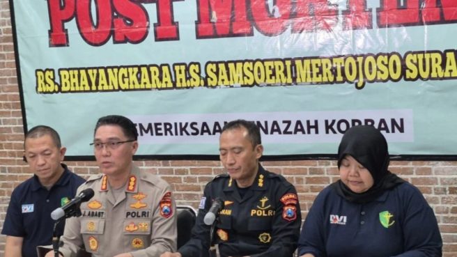 Proses hukum Ponpes Al Khoziny terus berjalanan (Tribratanews Polri).