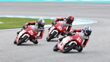 Tuntaskan Musim IATC 2025, Pebalap Muda Astra Honda Tampil Tangguh dan Kencang (dok Honda).