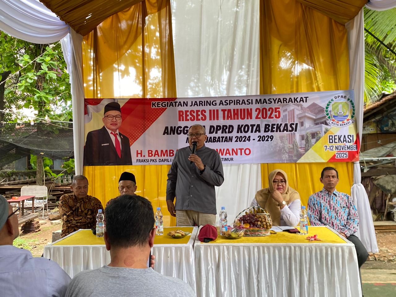 Bambang Serap Aspirasi Warga Margahayu (dok).