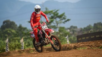 Crosser Astra Honda Yakin Tampil Kencang di Final Kejurnas Motocross 2025 (dok).