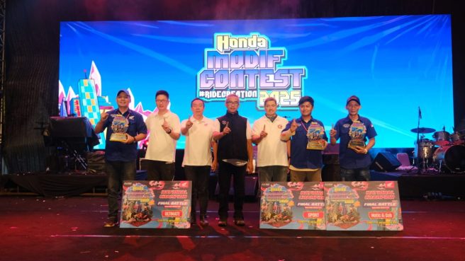 Jawara Modifikator Pamerkan Karya di Pesta Akbar Honda Modif Contest (dok).