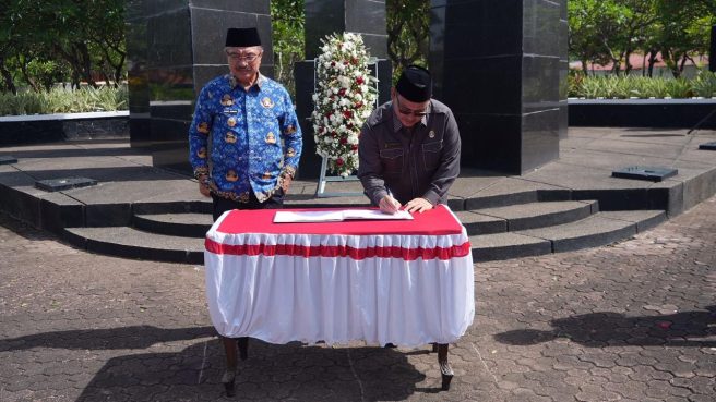 Ketua DPRD Kota Bekasi Hadiri Peringatan Hari Pahlawan (dok).