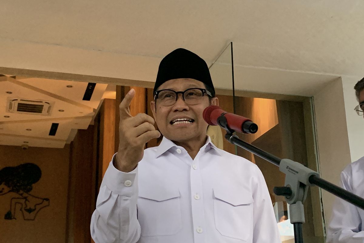 Menteri Koordinator Pemberdayaan Masyarakat (Menko PM) Abdul Muhaimin Iskandar atau Cak Imin (Kompas).