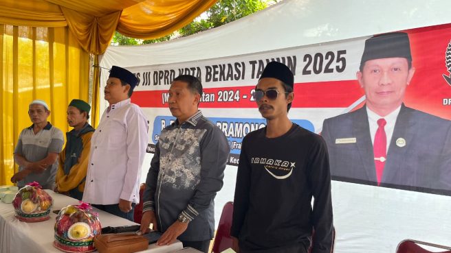 R. Eko Setyo Pramono Dorong Solusi Pembiayaan Pendidikan dan Gelar Cek Kesehatan Gratis di Bantargebang (dok).