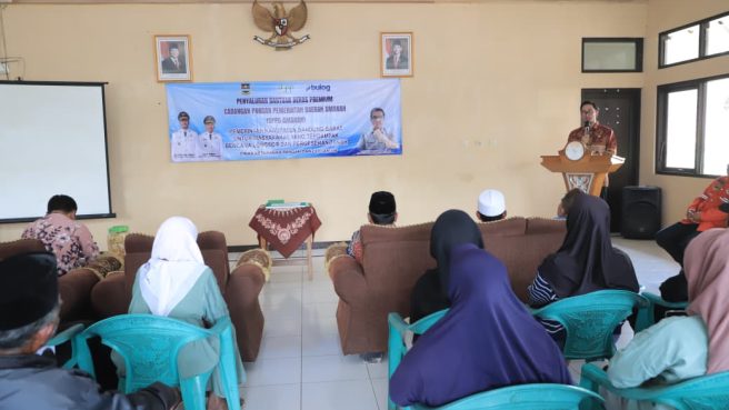 Pemkab Bandung Barat Distribusikan Cadangan Pangan Daerah ke Korban Bencana di Kecamatan Rongga (dok).