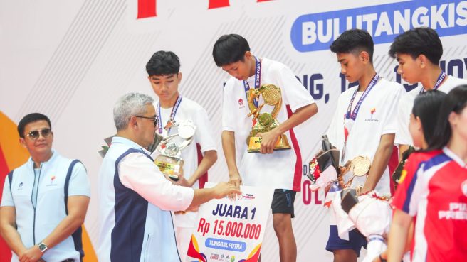 Gelar Final Piala Presiden Bulutangkis 2025 (dok).