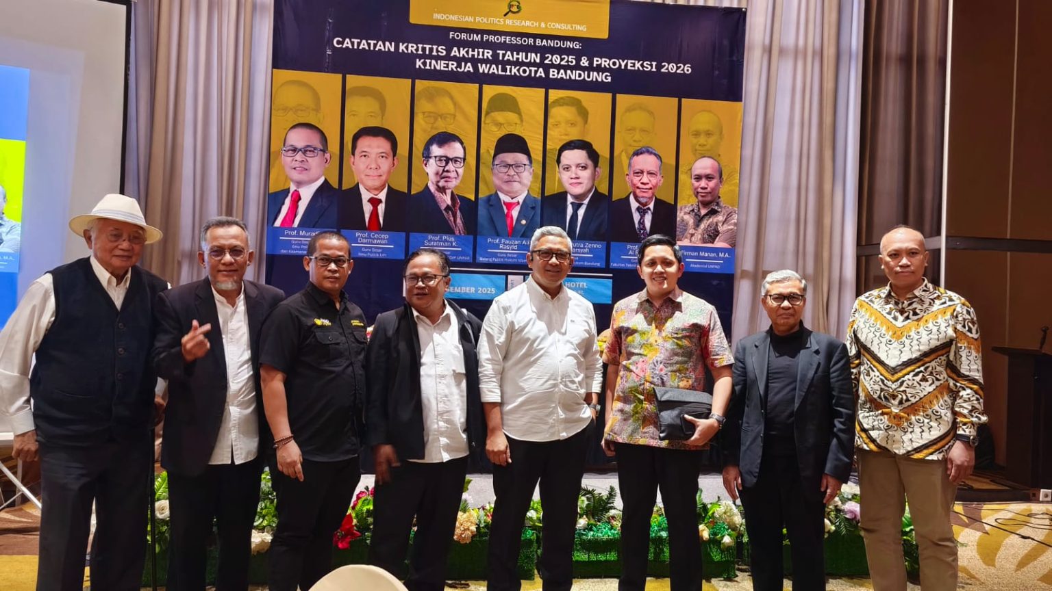 Forum Profesor Bandung, "Catatan Kritis Akhir Tahun 2025