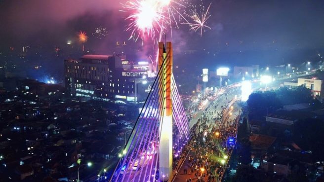 Ilustrasi Pemkot Bandung Larang Menyalakan Kembang Api (Instagram @mulkisalman).