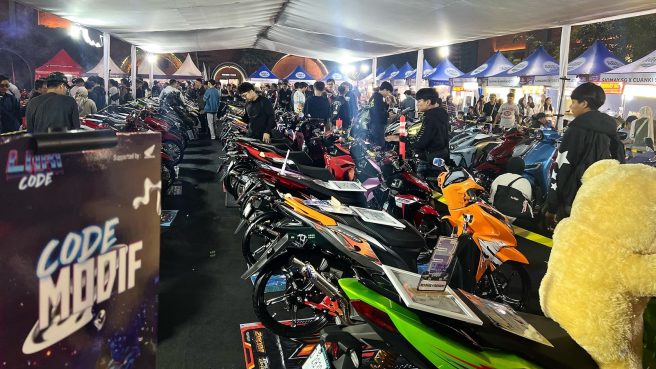 Laki Code 2025 Hadirkan Ruang Ekspresi Otomotif dan Gaya Hidup Anak Muda di Bandung (dok Honda).
