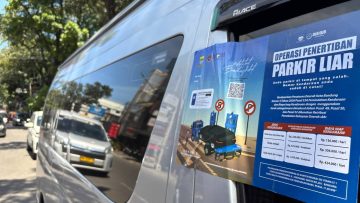 Penertiban Parkir Liar selama libur Nataru 2026 (Humas Kota Bandung).