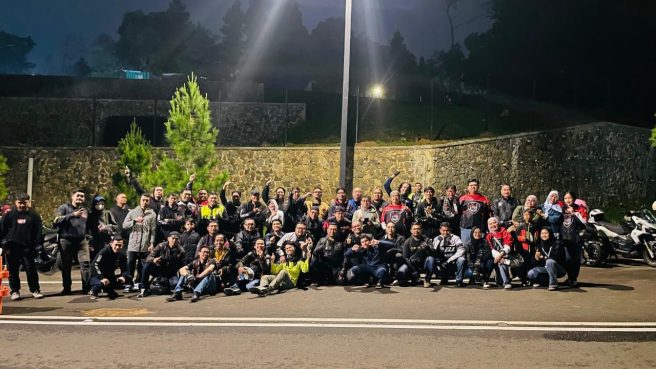 Silaturahmi Mengalir, Ride Makin Solid, Keseruan Ngariung Ride HABORA 2025 (dok Honda).