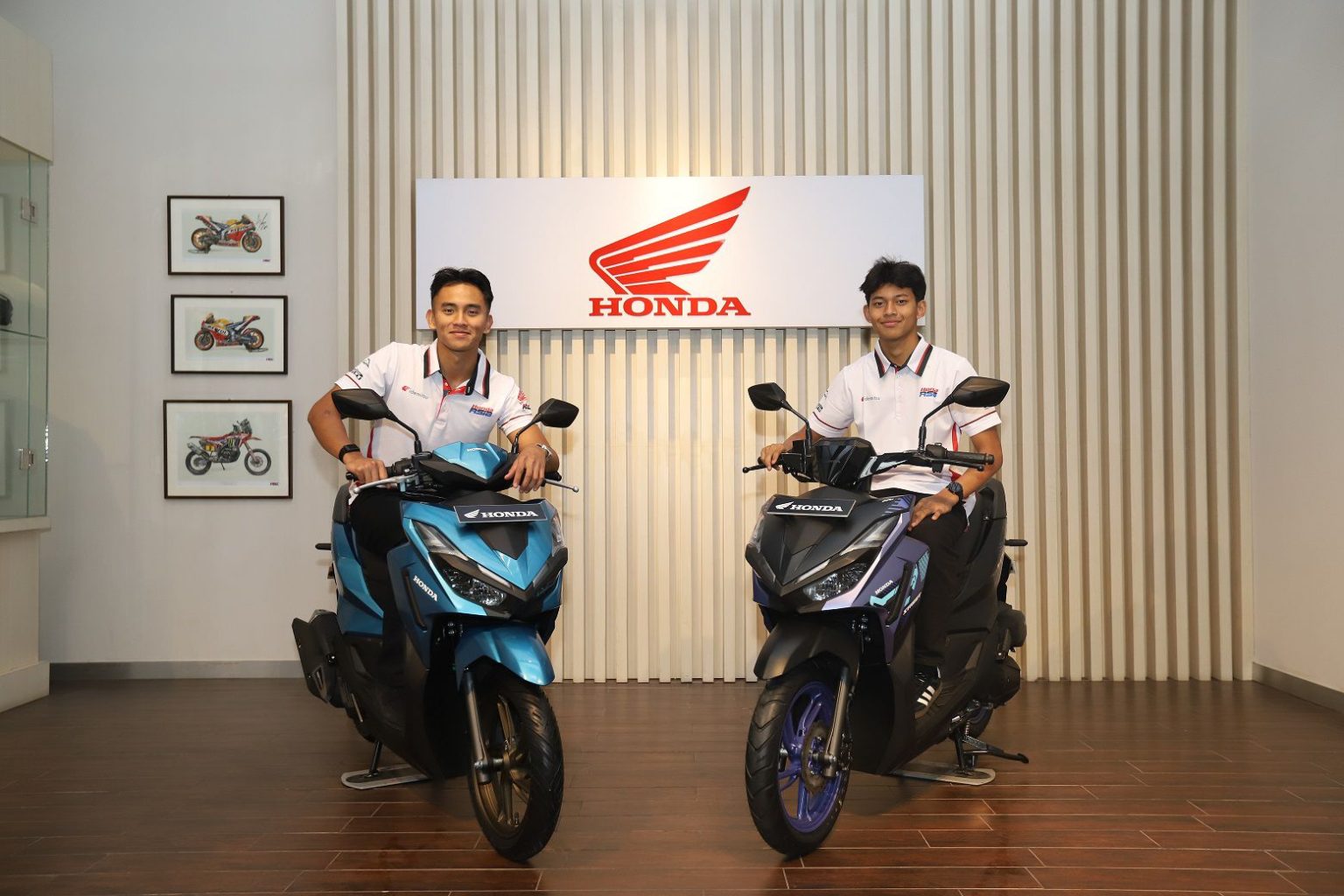 Dari AHRS ke Balap Dunia, Mario dan Veda Siap Melesat di Grand Prix 2026 (dok Honda).