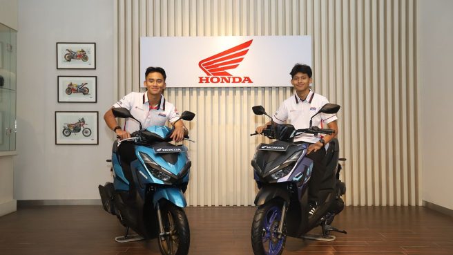 Dari AHRS ke Balap Dunia, Mario dan Veda Siap Melesat di Grand Prix 2026 (dok Honda).