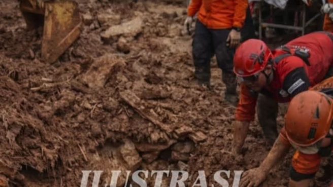Ilustrasi Basarnas resmi perpanjang pencarian korban longsor Cisarua (net).